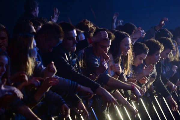 Le public des Transmusicales au parc expo de Rennes