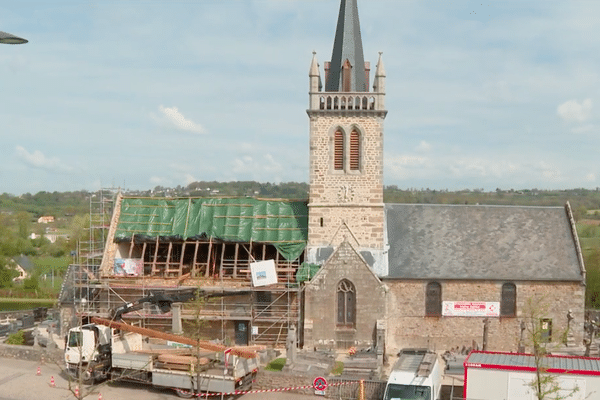 L'église de Sainte-Cécile (Manche) bénéficiera d'une subvention de la Fondation du patrimoine pour sa rénovation.