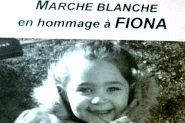 tract distribué à Brive pour une marche blanche en hommage à Fiona, dimanche 6 octobre