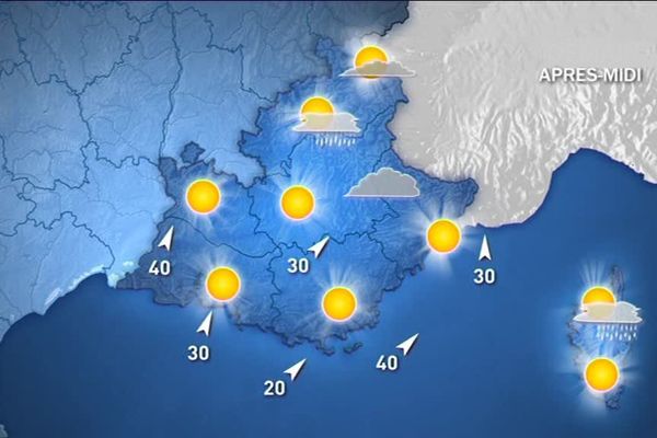 Prévision Météo France du samedi 3 juin après-midi