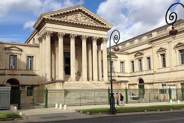 Montpellier - le palais de justice - mars 2016.