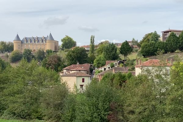 Vue d'ensemble de Rochechouart