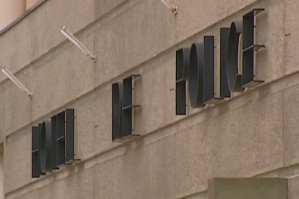 La façade de l'hôtel de police de Montpellier