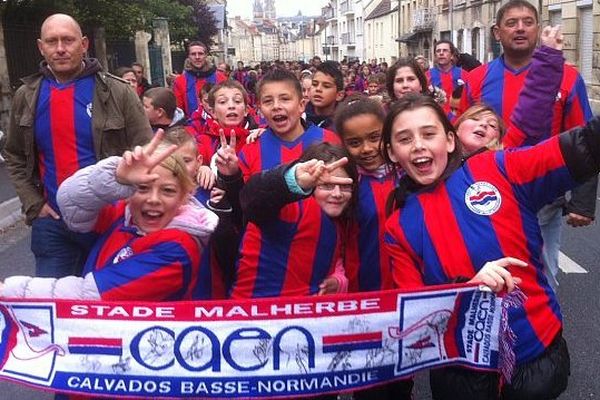 Les supporters peuvent croire au maintien la saison prochaine. (Archives : Caen 13 octobre 2013)