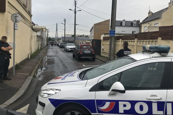 14 septembre 2021- Le Havre : opération de police rue Lucien Lévy après des coups de feu.
