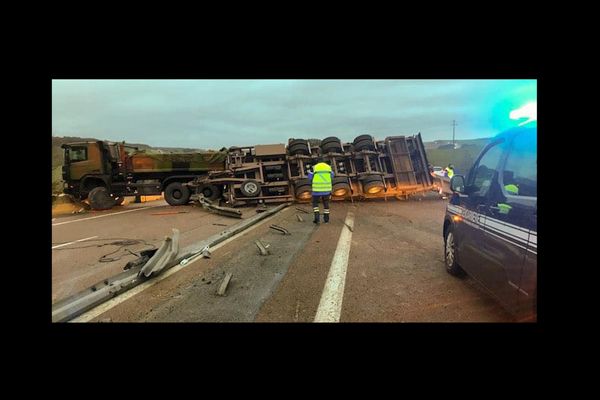 L'accident est survenu vers 5heures 50 dans l'Aube, ce vendredi 5 février. 