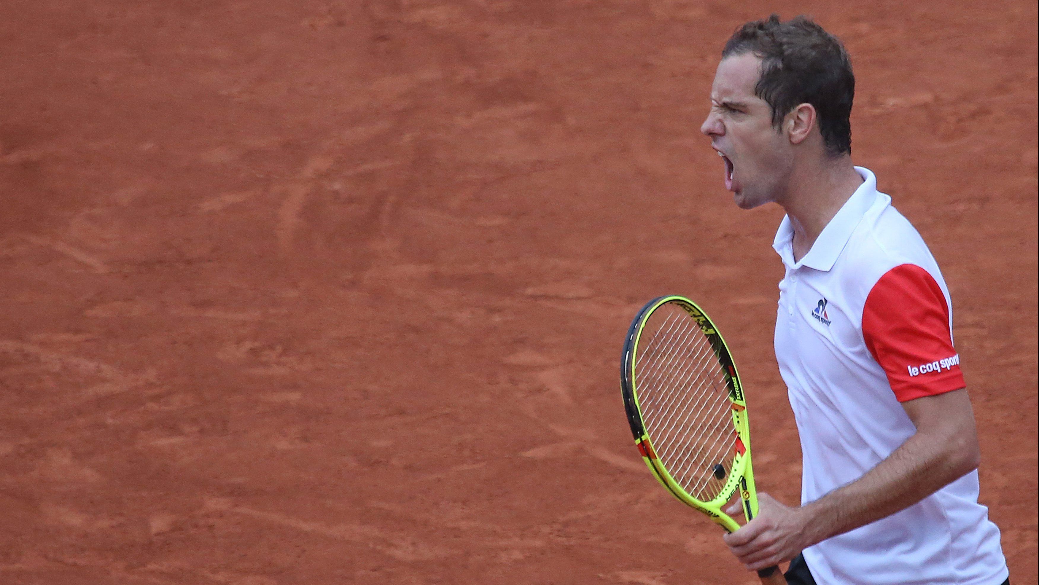 Richard Gasquet Dernier Français En Lice à Roland Garros Jouera En Quarts De Finale