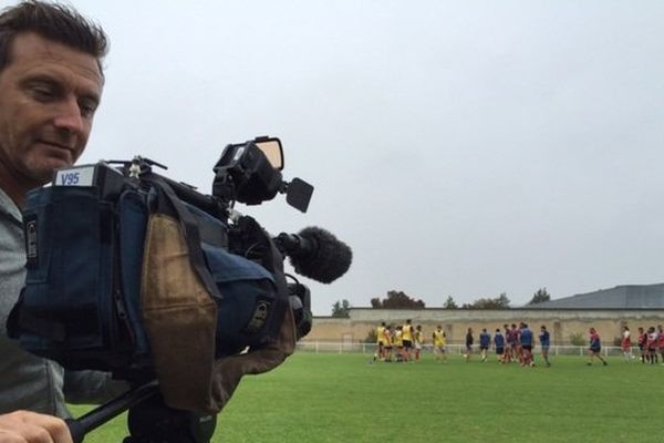 Rugby Magazine en tournage à Auch