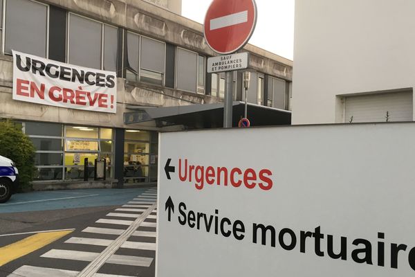 Les urgences de Mulhouse, le 30 septembre 2019.