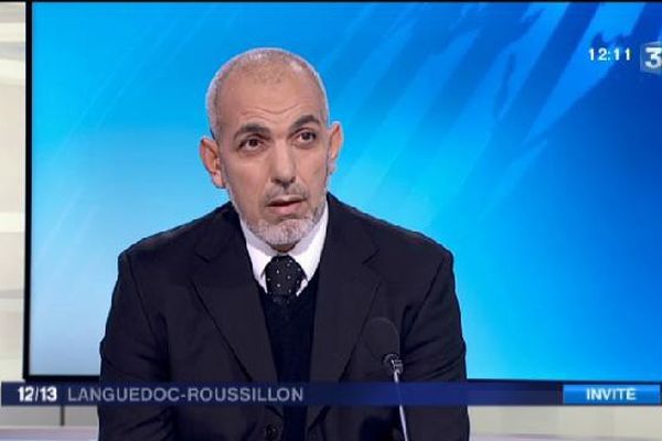 Farid Darrouf invité du JT midi du 23 novembre