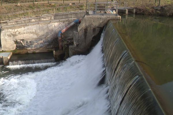 Le cours d'eau l' Aude ne produit plus assez d'électricité