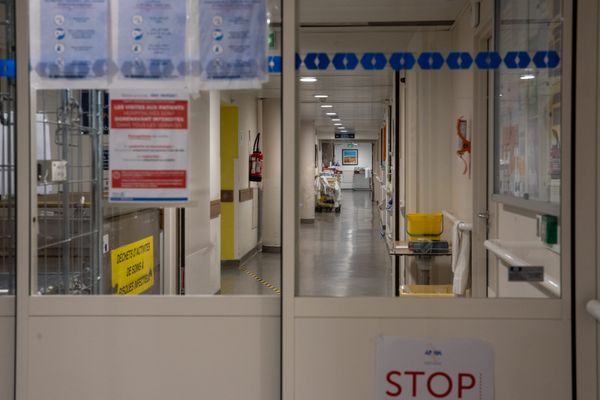 L'hôpital Nord de Marseille le 29 avril 2020