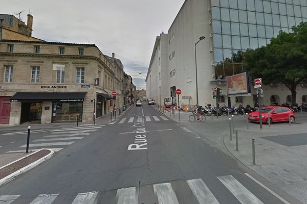 L'accident a eu lieu à l'angle de la rue Georges Bonnac et la rue du Château d'Eau