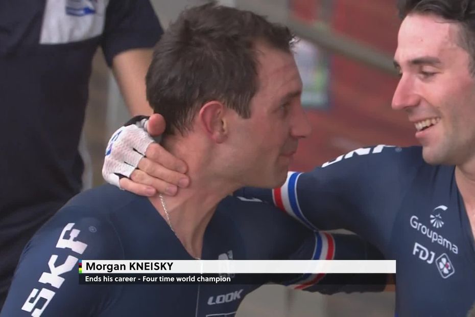 at 34, he made his “last lap”, at the world championships, in Roubaix