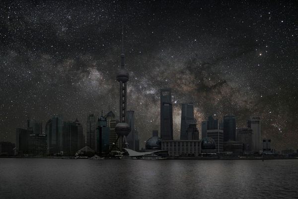 "Shanghai 31° "villes éteintes"  de Thierry Cohen