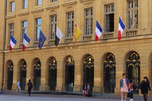 L'hôtel de ville de Metz sur la Place d'armes (archive)