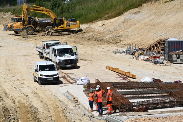 Selon Martial Gerlinger, la moitié du budget a été utilisé soit environ 220 millions d'euros et les travaux de l'A69 n'enregistre à ce jour aucun retard.