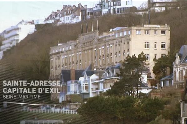 L'immeuble qui accueillit les ministres belges durant la guerre