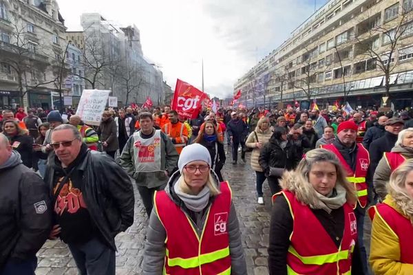 Mobilisation du 28 mars à Lille.
