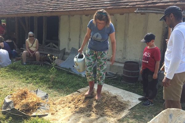 A Maisons-en-Champagne, l'heure était à la permaculture ce mercredi 1er août