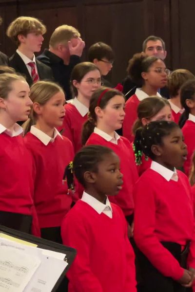 Les enfants du choeur de Bretagne participent à "quelle sera la meilleure chorale de France" sur France 3.