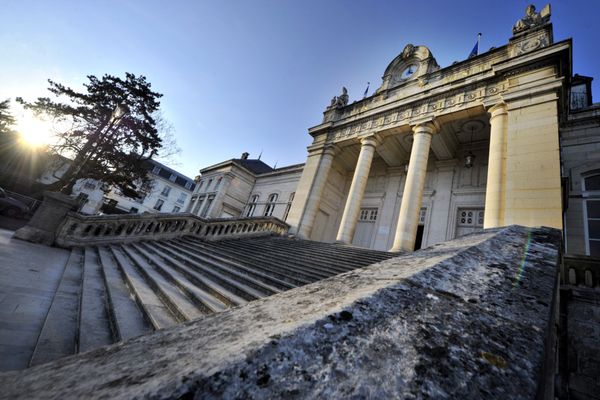 Le palais de justice d'Auxerre (Yonne) en 2011. (archives)