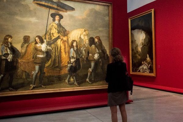 Expo Charles Le Brun au Louvre-Lens.