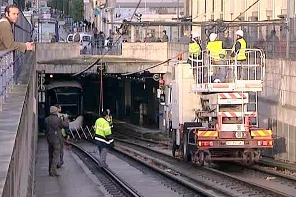 La circulation du métro à Rouen a été interrompue suite à un incident technique.