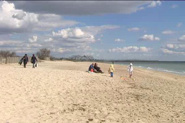 Certains préfèrent le sable à la neige pendant les vacances d'hiver