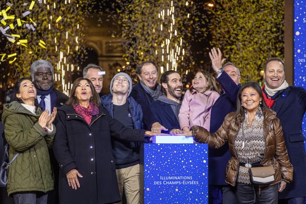 Lancement des Illuminations 2022 avec Tahar Rahim