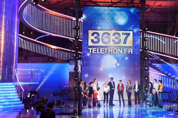 La grande soirée du Téléthon le 8 décembre 2017.