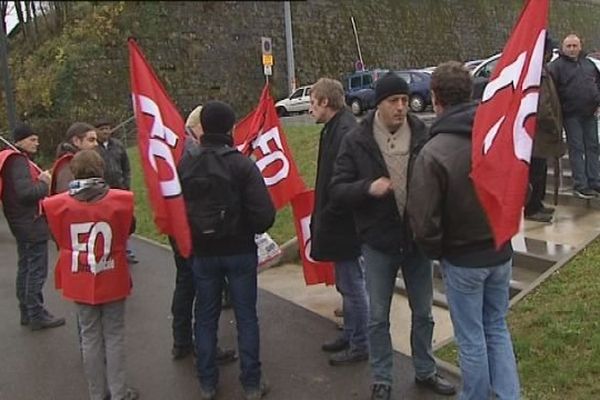 La manifestation de FO a réuni peu de monde à Besançon