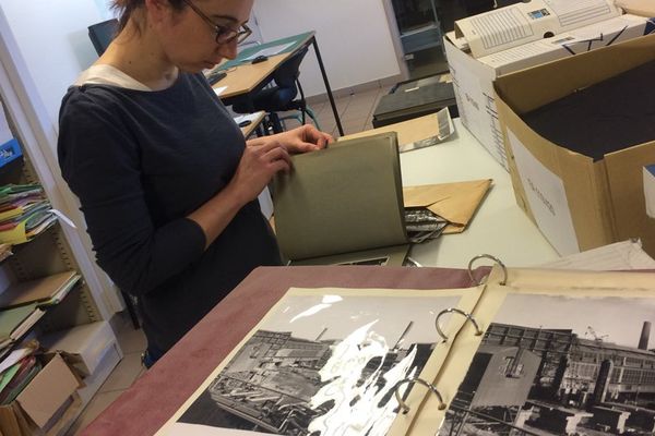 Les archives du Calvados vient de récupérer les archives iconographiques de la Société Métallurgique de Normandie