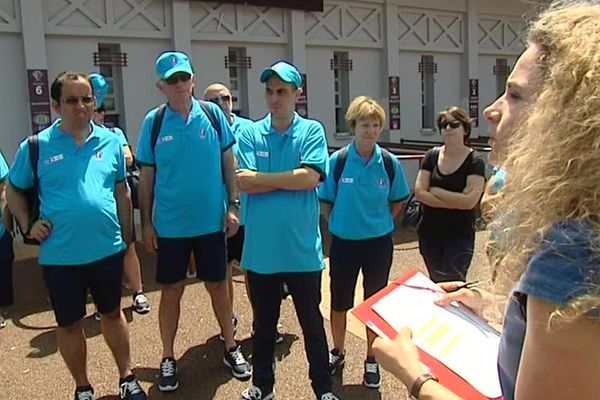 Les 300 bénévoles mobilisés et formés à Bordeaux pour l'accueil des supporters de l'Euro 2016