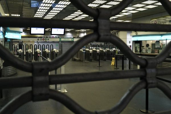 Plusieurs stations de métro de l'ouest parisien sont fermées en raison de manifestations. (Illustration)