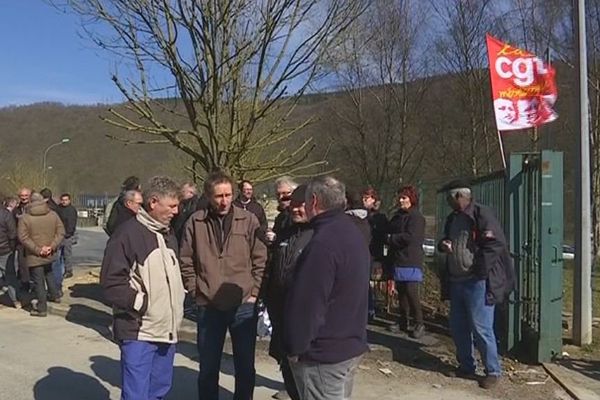 80 salariés avaient cessé le travail lors de la première journée de grève le 14 mars.