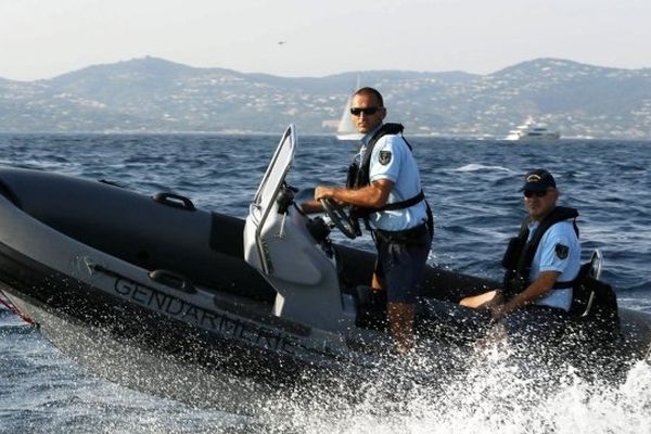 Patrouille de la gendarmerie maritime (Illustration)