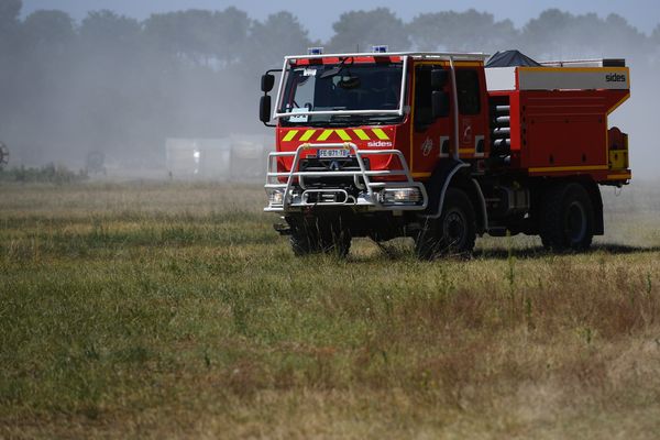 Le risque de feu de forêt était considéré comme élevé dans le département de la Loire ce 20 août 2020. 