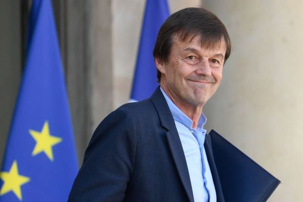 Nicolas Hulot, le ministre de la Transition écologique - 18/04/2018 - Paris