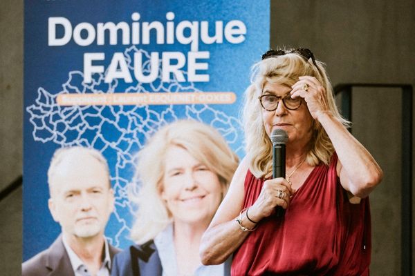 La ministre déléguée aux Collectivités territoriales, Dominique Faure est arrivée troisième au premier tour dans la 10e circonscription de Haute-Garonne.