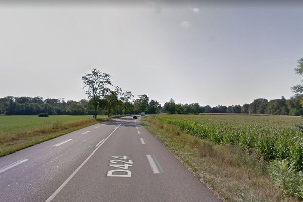 Une collision s'est produite le 25 février 2020 sur la RD 424 dans la commune de Sélestat