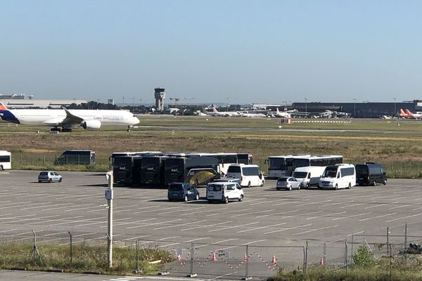 site d'airbus à Toulouse 8/07/2020