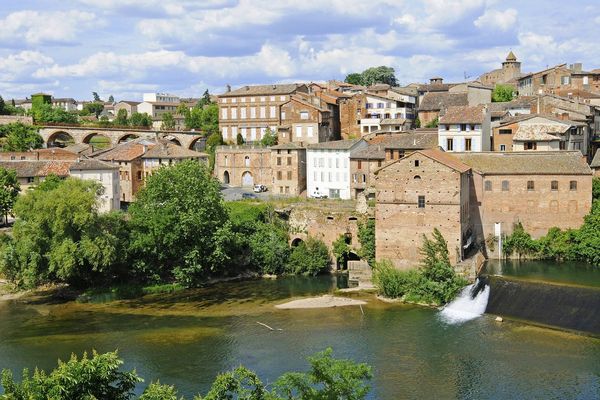 La ville de Gaillac, dans le Tarn.