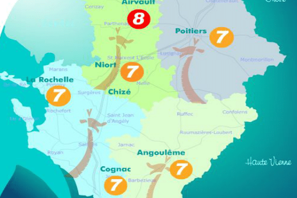 Les indices de la qualité de l'air relevées ce dimanche 15 mars à 17h. 