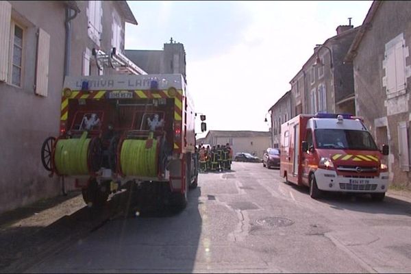 Le sinistre a mobilisé d'importants moyens de secours. 