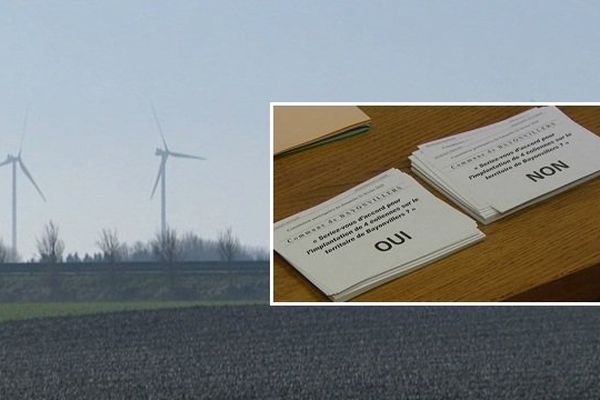 Des éoliennes sur la commune ? Les habitants ont voté.