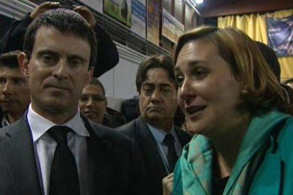 Manuel Valls est venu soutenir Elsa Di Méo