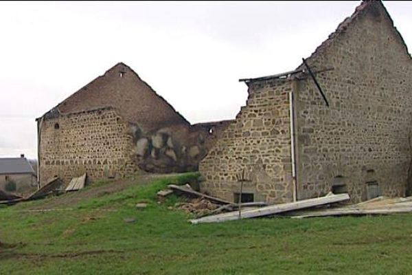 En octobre 2008, la grange de Jean-hugues Bourgeois avait été incendiée. 