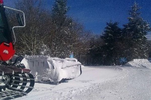 La station de ski de Prat-Peyrot se prépare à ouvrir ses portes aux skieurs.