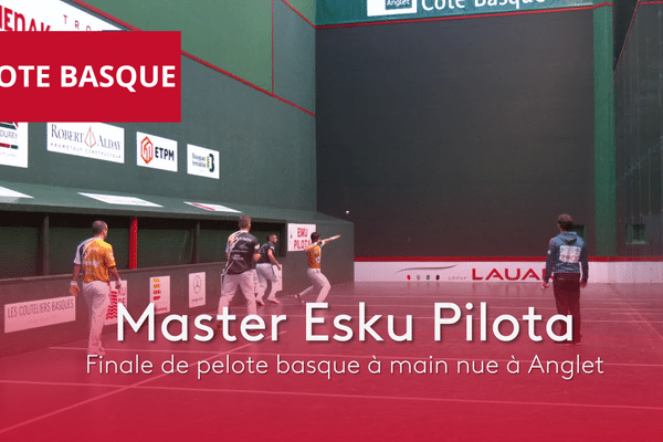 Le dernier Master du Pro Tour Esku Pilota à main nue et qui rassemble les meilleurs joueurs professionnels, se joue dimanche 5 novembre au trinquet Haitz Pean d’Anglet.